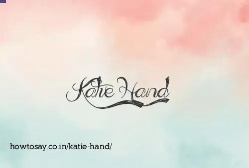 Katie Hand