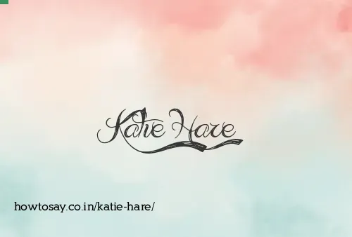 Katie Hare