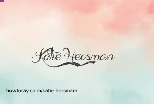 Katie Hersman