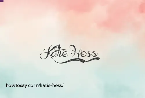 Katie Hess