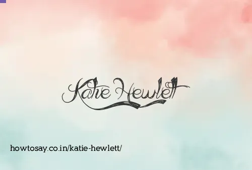 Katie Hewlett