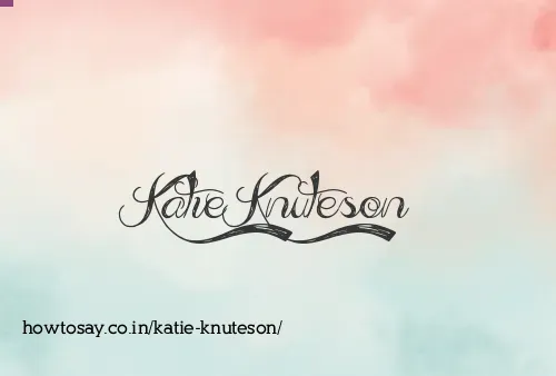 Katie Knuteson