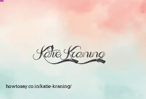 Katie Kraning