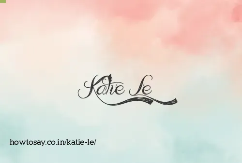 Katie Le