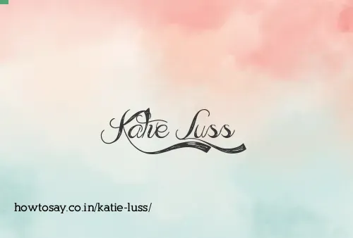 Katie Luss