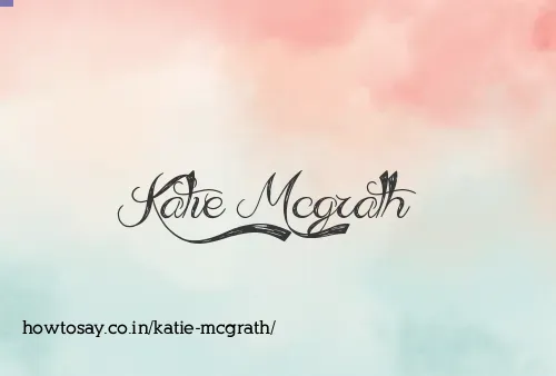 Katie Mcgrath