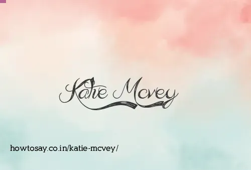 Katie Mcvey