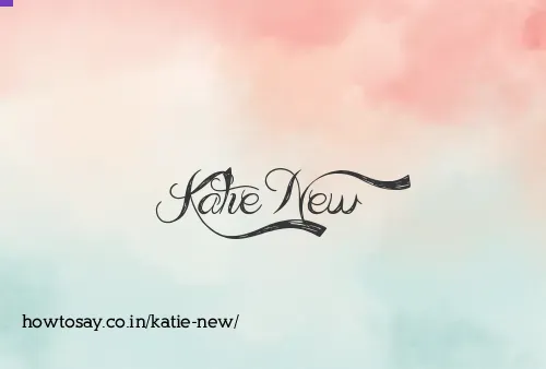 Katie New