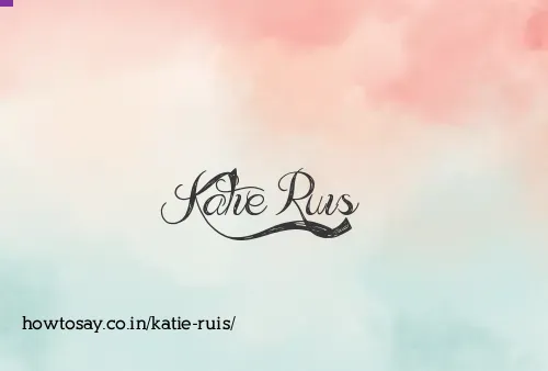 Katie Ruis