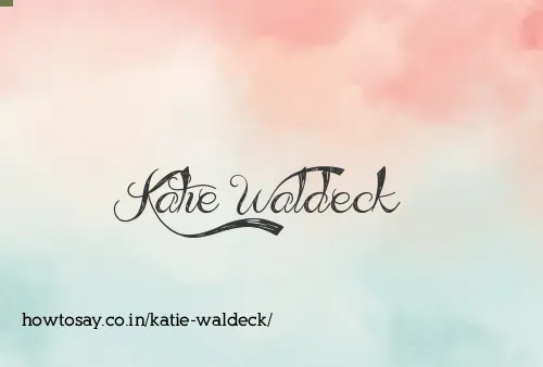 Katie Waldeck