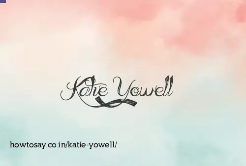 Katie Yowell