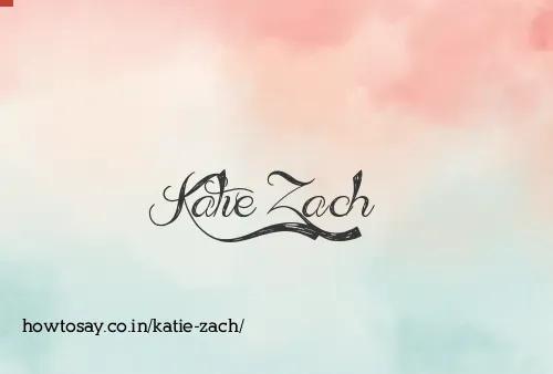 Katie Zach