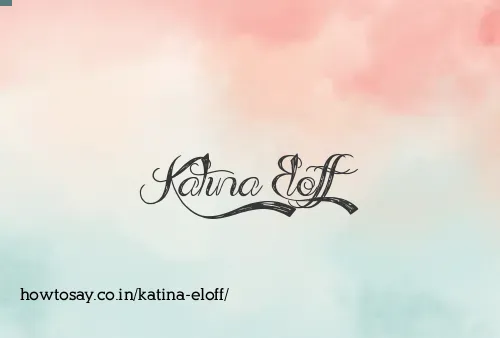 Katina Eloff