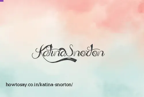 Katina Snorton