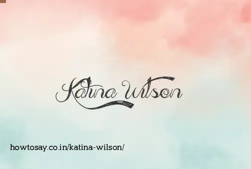 Katina Wilson