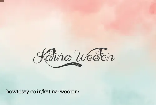 Katina Wooten