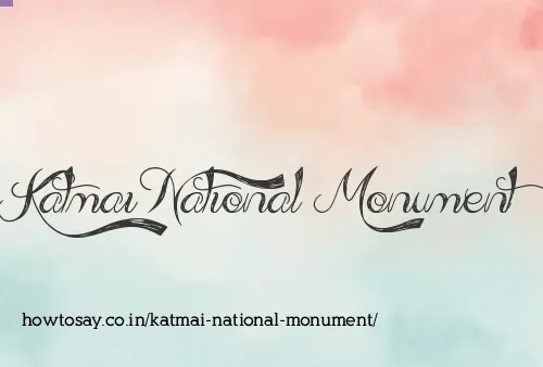 Katmai National Monument