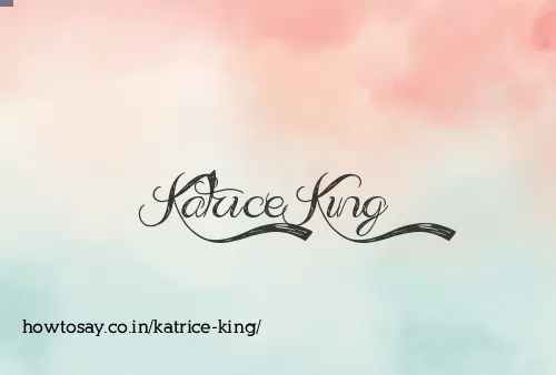 Katrice King