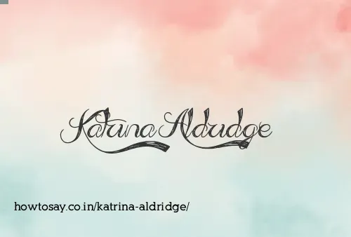Katrina Aldridge