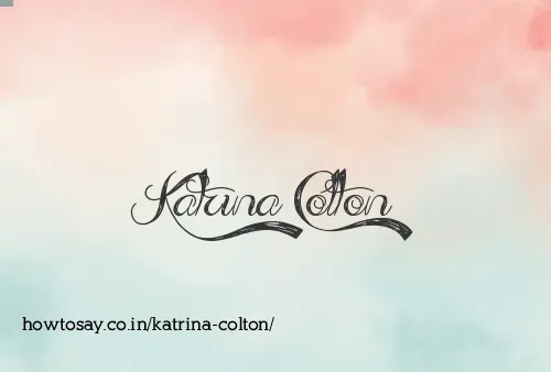 Katrina Colton