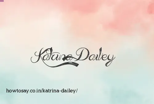 Katrina Dailey