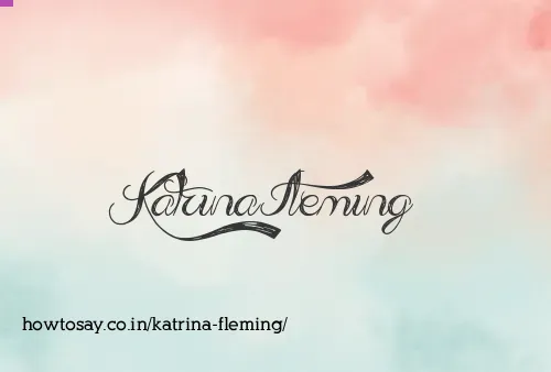 Katrina Fleming