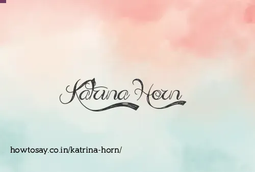 Katrina Horn