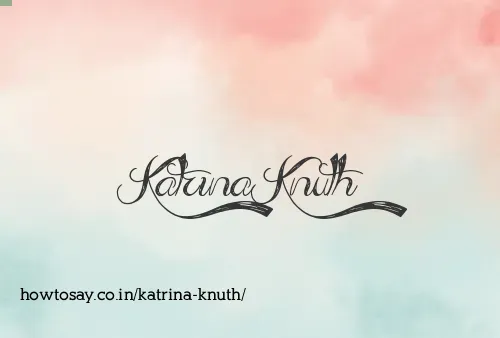 Katrina Knuth