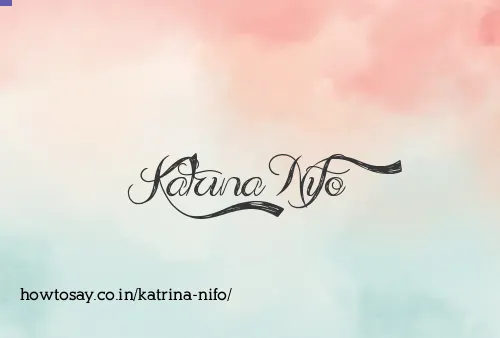 Katrina Nifo