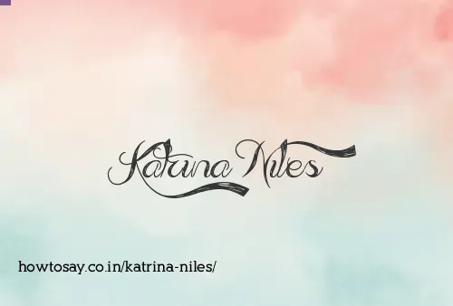 Katrina Niles