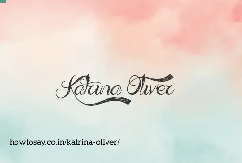 Katrina Oliver