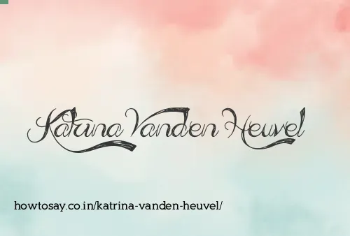 Katrina Vanden Heuvel