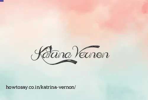 Katrina Vernon