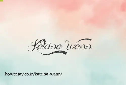 Katrina Wann