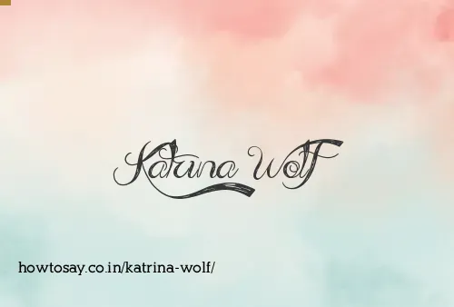 Katrina Wolf