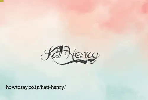 Katt Henry