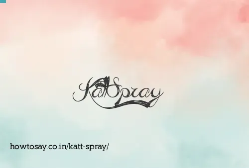Katt Spray