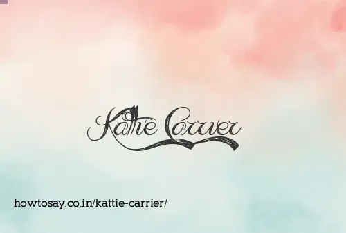 Kattie Carrier