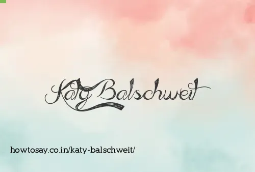 Katy Balschweit