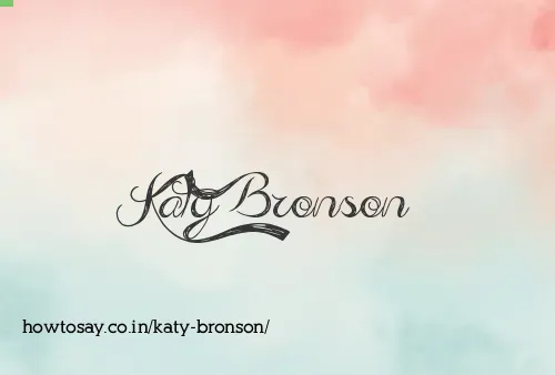 Katy Bronson
