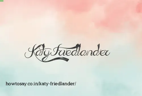 Katy Friedlander