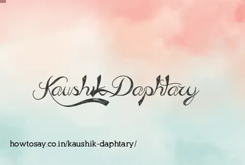 Kaushik Daphtary