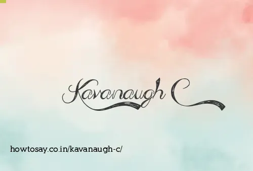 Kavanaugh C