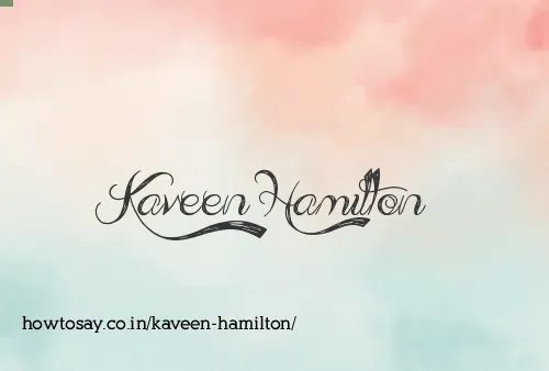 Kaveen Hamilton