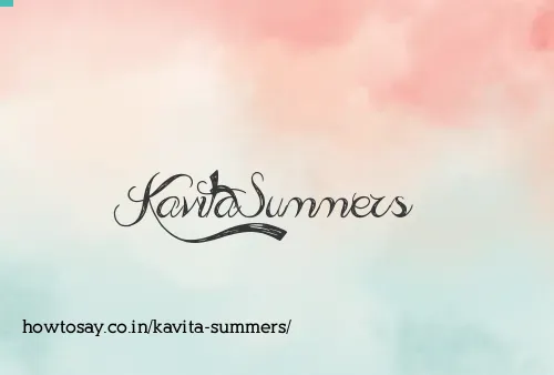 Kavita Summers