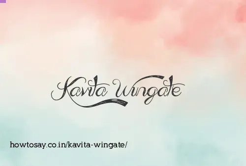 Kavita Wingate