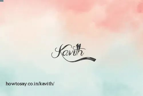 Kavith