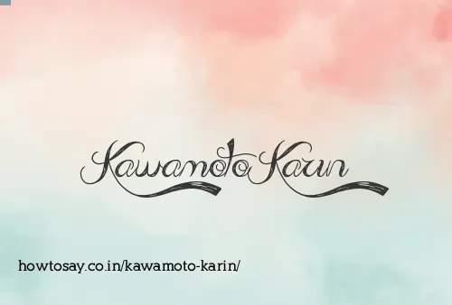 Kawamoto Karin