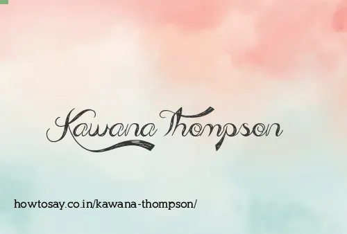 Kawana Thompson