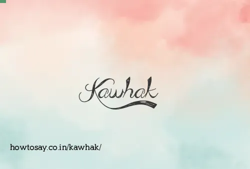 Kawhak